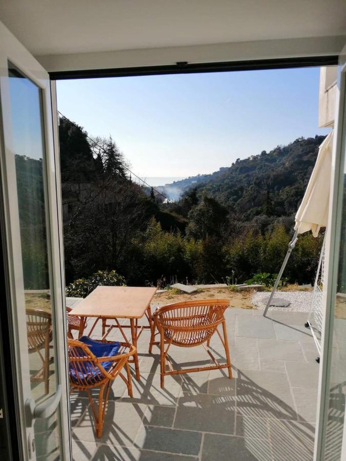 Menton Mignon 2P Bucolique Vue Mer Campagne Exterior foto
